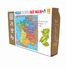 Puzzle carte de France des régions K80-24 Puzzle Michèle Wilson 1