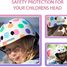 Casque enfant Pastel Dotty Medium KMH023M Kiddimoto 3