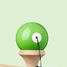 Krom Kendama Pop Lol Vert citron KROM-PL-LG KROM Kendama 6