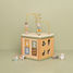 Cube d'activités en bois Little Farm LD7131 Little Dutch 4