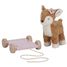 Peluche faon à tirer Fairy Garden LD9020 Little Dutch 3
