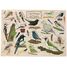 Les oiseaux du jardin de Fauvine K1388-100 Puzzle Michèle Wilson 4
