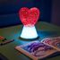 Lampe à paillettes Magic Glow Cœur LL-GLOWHEART Little L 5
