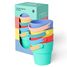 Seaux empilables en silicone LL032-001 Little L 4