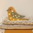 Lampe Veilleuse Oiseau Kaki Moutarde LL054-398 Little Lights 8