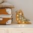 Lampe Veilleuse Oiseau Kaki Moutarde LL054-398 Little Lights 2