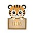 Lampe à poser personnalisable - Tigre VI-LSP04 Vintiun 1