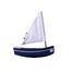 Bateau Le Bâchi bleu marine 17cm TI-N200-BACHI-BLEU-MARINE Maison Tirot 1