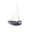 Bateau Le Bâchi bleu marine 17cm TI-N200-BACHI-BLEU-MARINE Maison Tirot 3