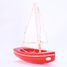 Bateau Le Sloop rouge 21cm TI-N202-SLOOP-ROUGE Maison Tirot 3