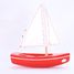 Bateau Le Sloop rouge 21cm TI-N202-SLOOP-ROUGE Maison Tirot 2