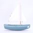 Bateau Le Sloop vert abysses 21cm TI-N202-SLOOP-VERT-ABYSSES Maison Tirot 2