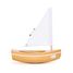 Bateau Le Bâchi bois naturel 17cm TI-N200-BACHI-BOIS-NATUREL Maison Tirot 1