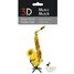 Maquette 3D en papier Saxophone FRI-11568 Fridolin 3