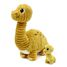 Peluche diplodocus maman et son bébé DE76300 Les Déglingos 1