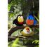Peluche oiseau Perruche 15 cm HO3442 Histoire d'Ours 6