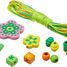 Ensemble de perles en bois Flower Power MD14178 Melissa & Doug 6