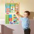 Mon calendrier journalier magnétique en anglais MD-19253 Melissa & Doug 3