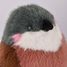 Peluche oiseau Moineau 15 cm HO3441 Histoire d'Ours 3