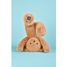 Ours en peluche praline cacahuète 38 cm HO3385 Histoire d'Ours 5