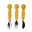 Couverts 3 pièces en silicone Mr Lion TX-96-432 Trixie 1