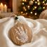 Boule de Noël empreinte bois PA2700 Vintiun 3