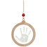 Boule de Noël empreinte transparente PA2710 Vintiun 6