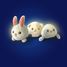 Peluche lumineuse Shakies Lapin PBB-SHAKIES-RABBIT Pabobo 5