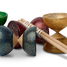 Diabolo paillettes rouge - axe bois - d. 100mm F-101008PR Foulon 2