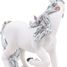 Figurine Licorne argentée PA39038-2861 Papo 4