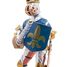 Figurine Chevalier bleu fleur de lys PA39788 Papo 5