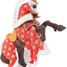 Figurine Cheval du maître des armes cimier cerf PA39912-2870 Papo 3