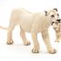 Figurine Lionne blanche avec son bébé lionceau PA50203 Papo 1