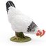 Figurine Poule blanche picorant PA51160-3621 Papo 1