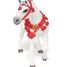 Figurine Cheval arabe Blanc en tenue de parade PA-51568 Papo 6