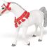 Figurine Cheval arabe Blanc en tenue de parade PA-51568 Papo 3