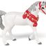 Figurine Cheval arabe Blanc en tenue de parade PA-51568 Papo 2