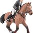 Figurine Cheval de concours et son cavalier PA-51561 Papo 1