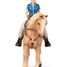 Figurine Cheval western et sa cavalière PA-51566 Papo 3