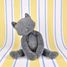 Peluche Chat Méloé bleu gris 37 cm MA0261 Maïlou Tradition 2