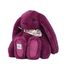 Peluche Lapin Fleurette prune 25 cm DC4704 Doudou et Compagnie 1
