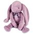 Peluche Lapin Méloé parme guimauve 37 cm MA0329 Maïlou Tradition 2