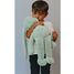 Peluche Lapin Méloé vert sauge 56 cm MA0039 Maïlou Tradition 5