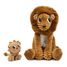 Peluche lion papa et son bébé DE76210 Les Déglingos 1