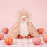 Peluche Poule Poulette Frisottis 20 cm HO3446 Histoire d'Ours 4