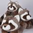 Peluche raton laveur marron lesté 32 cm HO3303 Histoire d'Ours 2