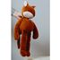 Peluche Renard Méloé fauve 56 cm MA0198 Maïlou Tradition 3