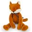 Peluche Renard Méloé fauve 56 cm MA0198 Maïlou Tradition 1