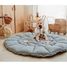 Tapis de jeu bébé coton bio Bloom Bleu PG-DUSTY-BLUE Play and Go 5