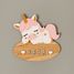 Plaque de porte personnalisable Licorne VI-PLP02 Vintiun 2